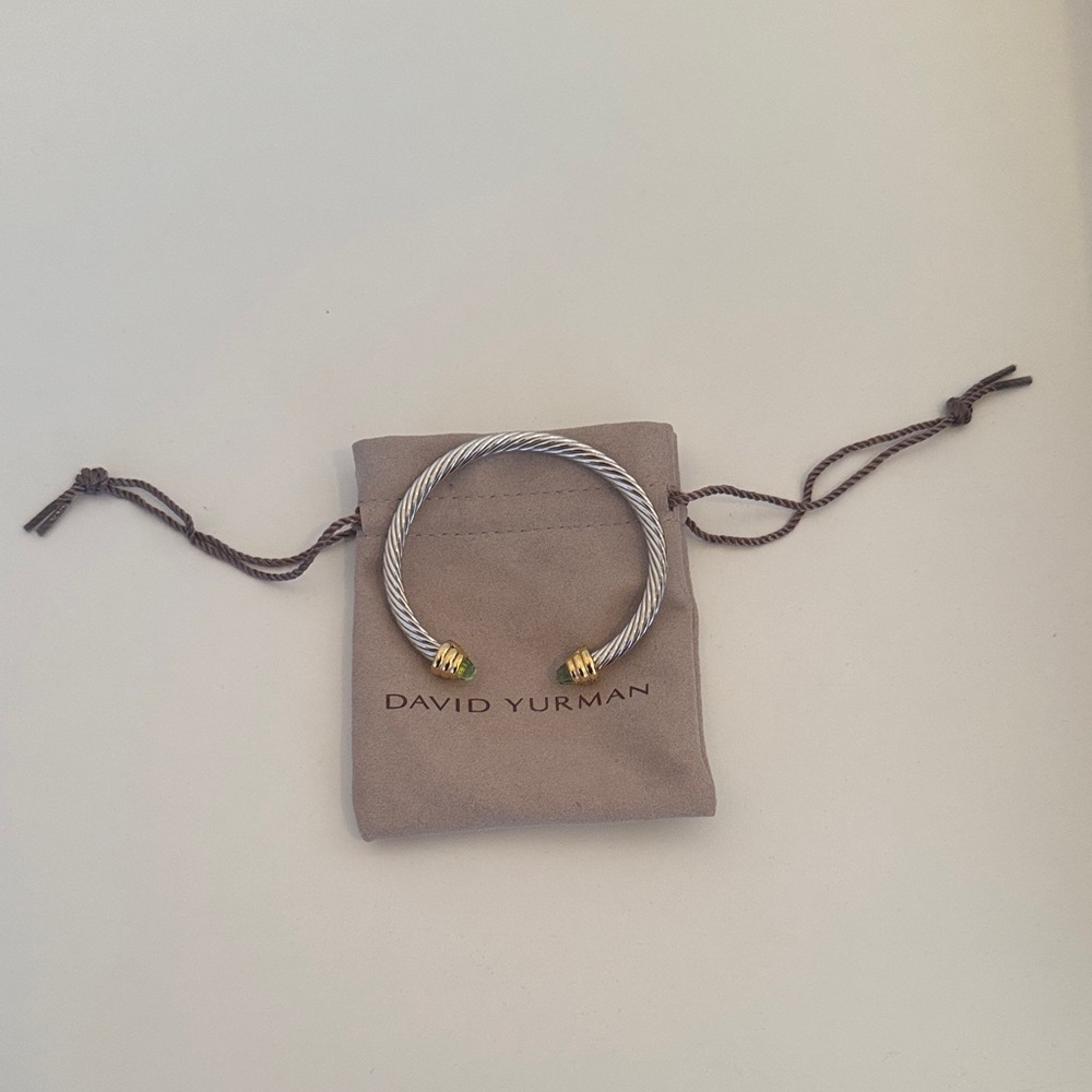 David Yurman Two-Tone Cable Bracelet